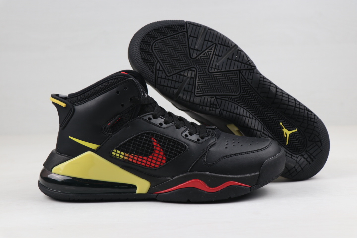 Air Jordan Mars x270 Black Red Yellow Shoes - Click Image to Close
